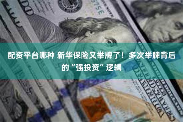 配资平台哪种 新华保险又举牌了！多次举牌背后的“强投资”逻辑