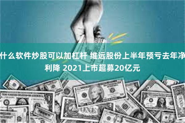 什么软件炒股可以加杠杆 维远股份上半年预亏去年净利降 2021上市超募20亿元
