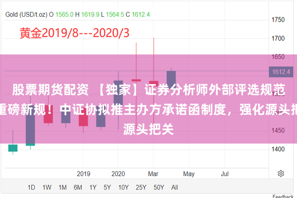 股票期货配资 【独家】证券分析师外部评选规范迎重磅新规！中证协拟推主办方承诺函制度，强化源头把关